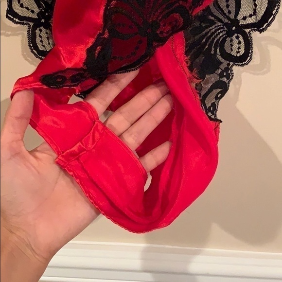 VICTORIAS SECRET VINTAGE LACE LACE SATIN LINGERIE - Picture 7 of 8